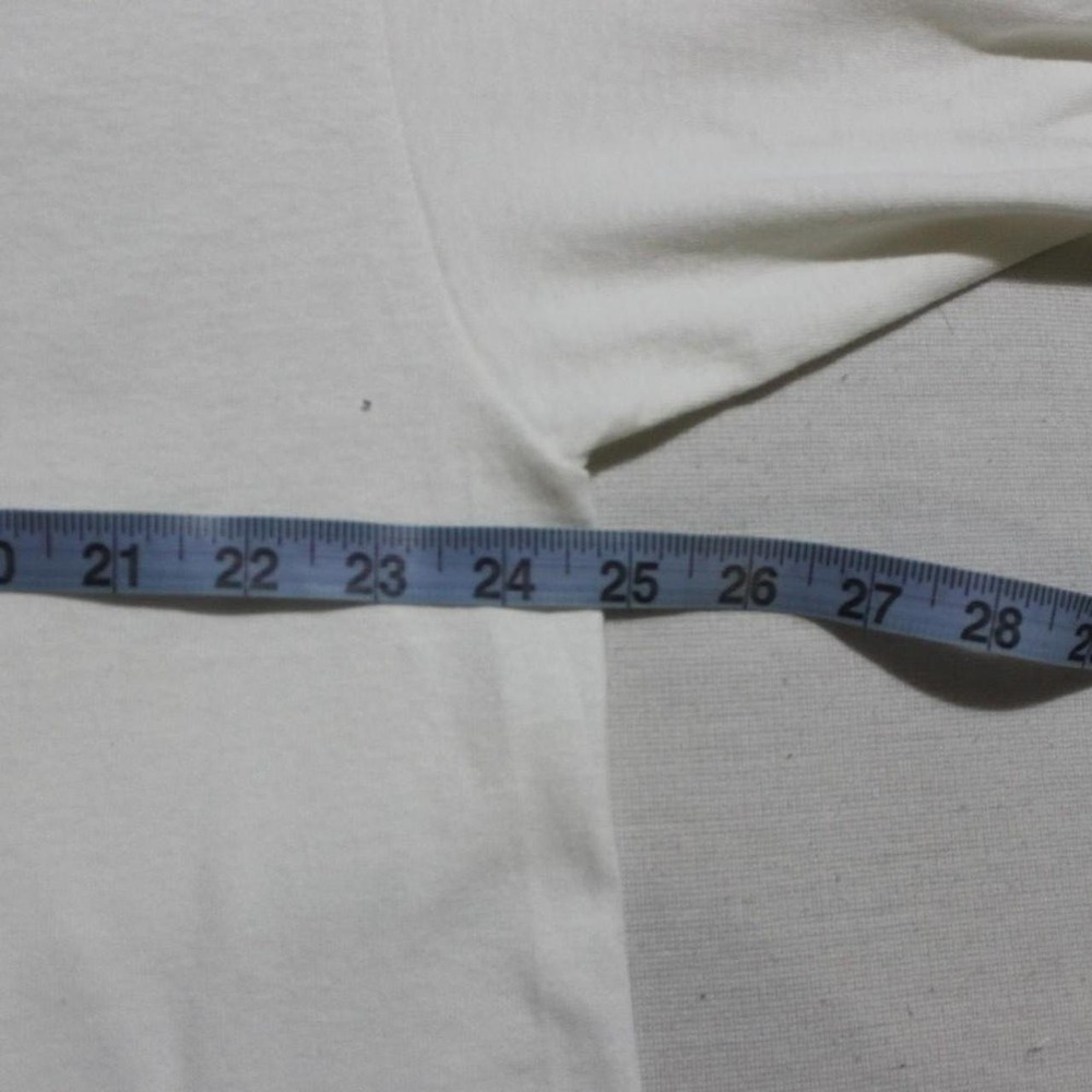 Mens Vintage Y2K 00s Ringer Skater Streetwear IBM Tech Promo White T-shirt - Picture 5 of 7